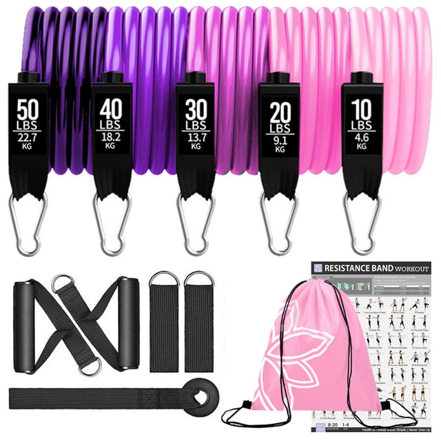 Exercises Resistance Bands Set