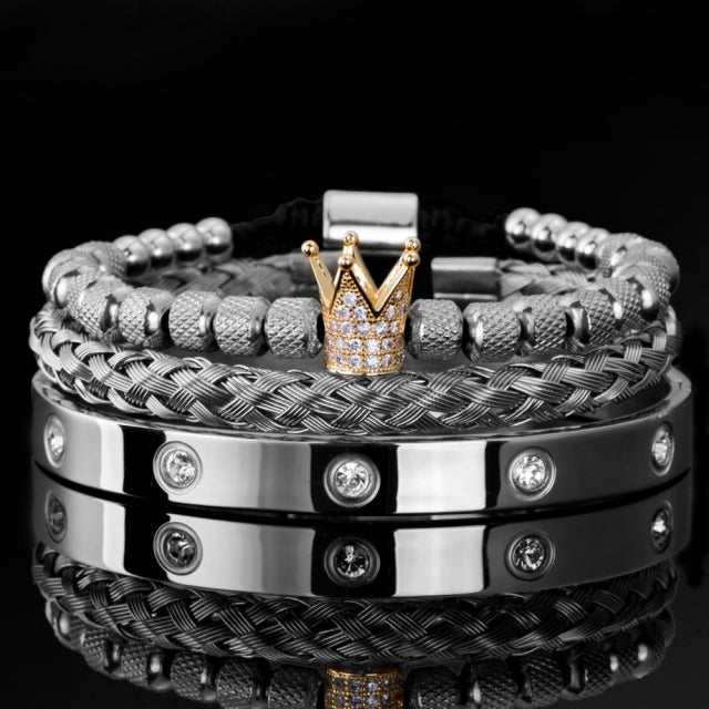 Mens Roman Charm Bracelets