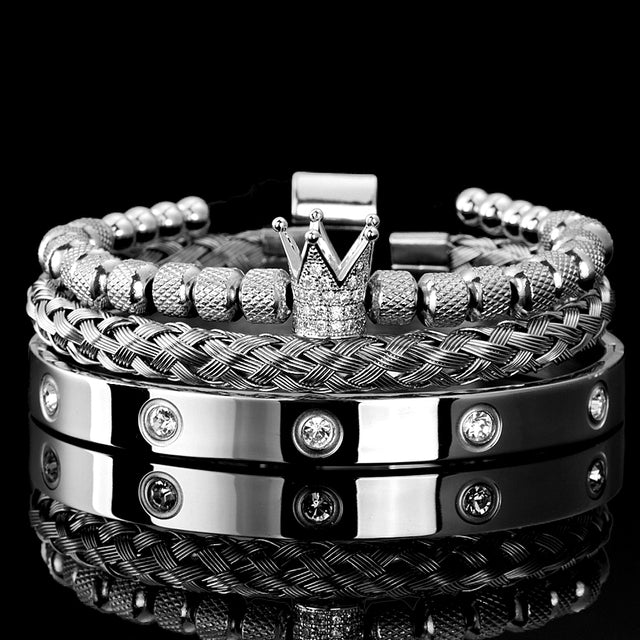 Mens Roman Charm Bracelets