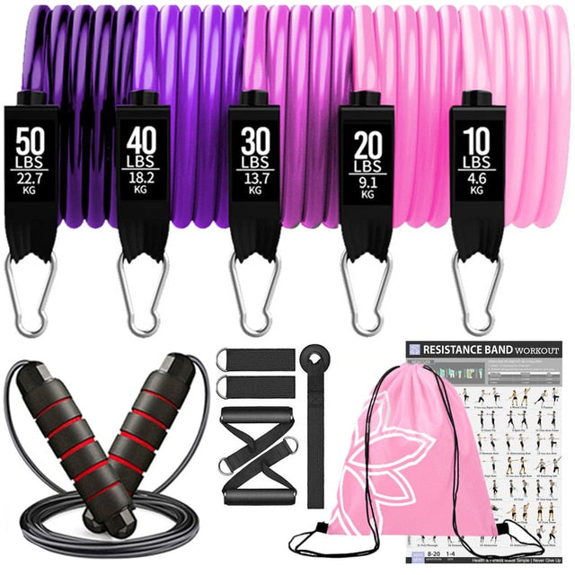 Exercises Resistance Bands Set