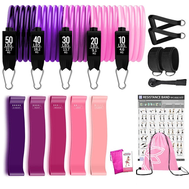 Exercises Resistance Bands Set