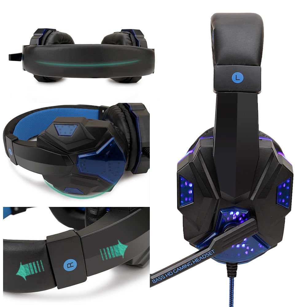 Led Gamer Headset