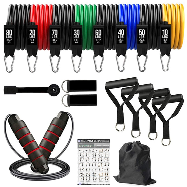 Exercises Resistance Bands Set