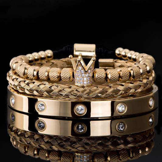 Mens Roman Charm Bracelets
