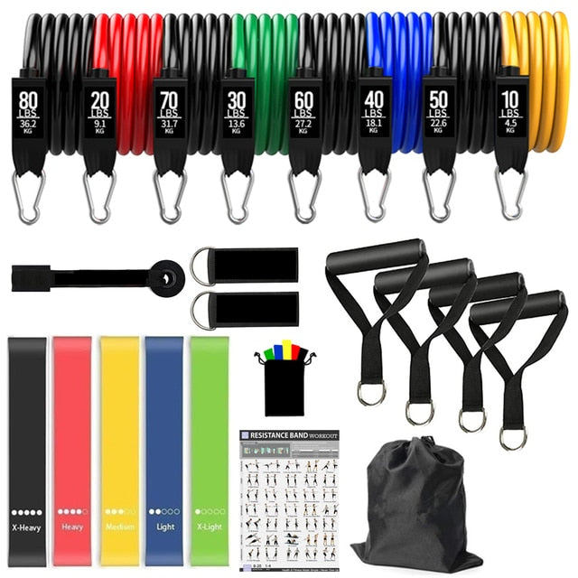 Exercises Resistance Bands Set