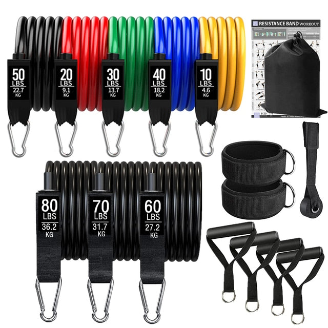 Exercises Resistance Bands Set